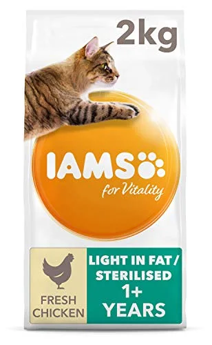 IAMS Vitality Light / Sterilised poulet 2 kg
